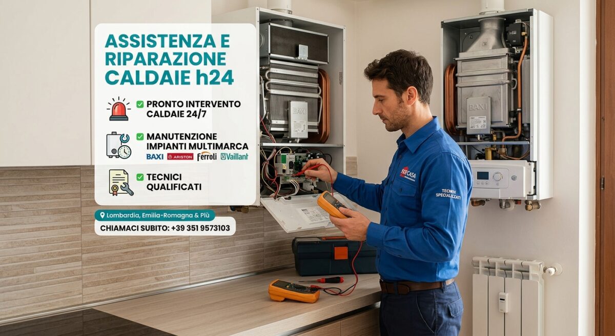 Assistenza e Riparazione Caldaie h24 | Pronto Intervento Multimarca